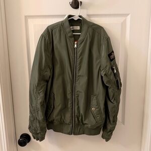 [H&M] Boys Olive Bomber Jacket